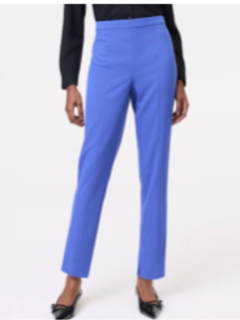 Women’s Straight-Leg Dress Pants in electric  Blue